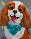 Custom Pet Portrait Painting
