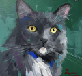 Custom Pet Portrait Painting