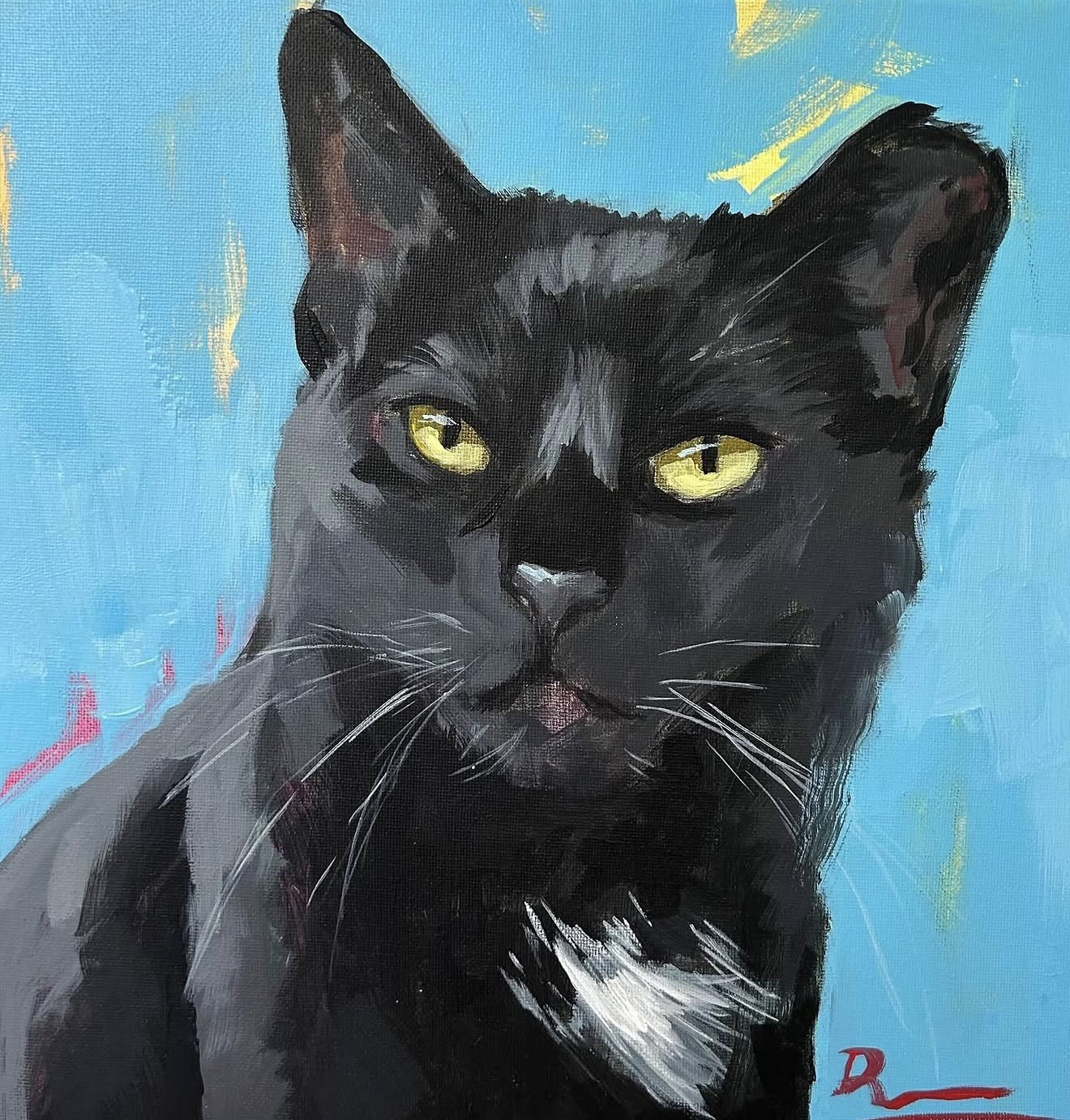 Custom Pet Portrait Painting